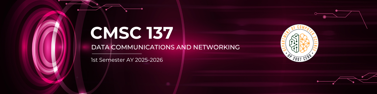 CMSC 137 - Data Communications and Networking