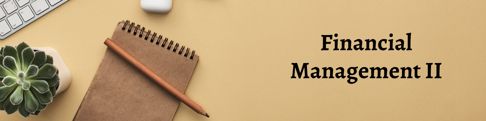 MGT 142 Financial Management II Section B