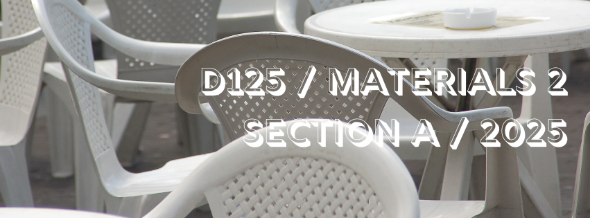 D 125 / Materials 2 / Section A/ 2025