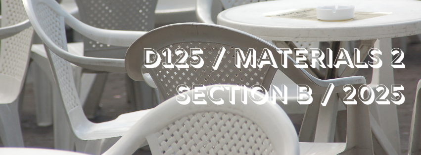 D 125 / Materials 2 / Section B / 2025