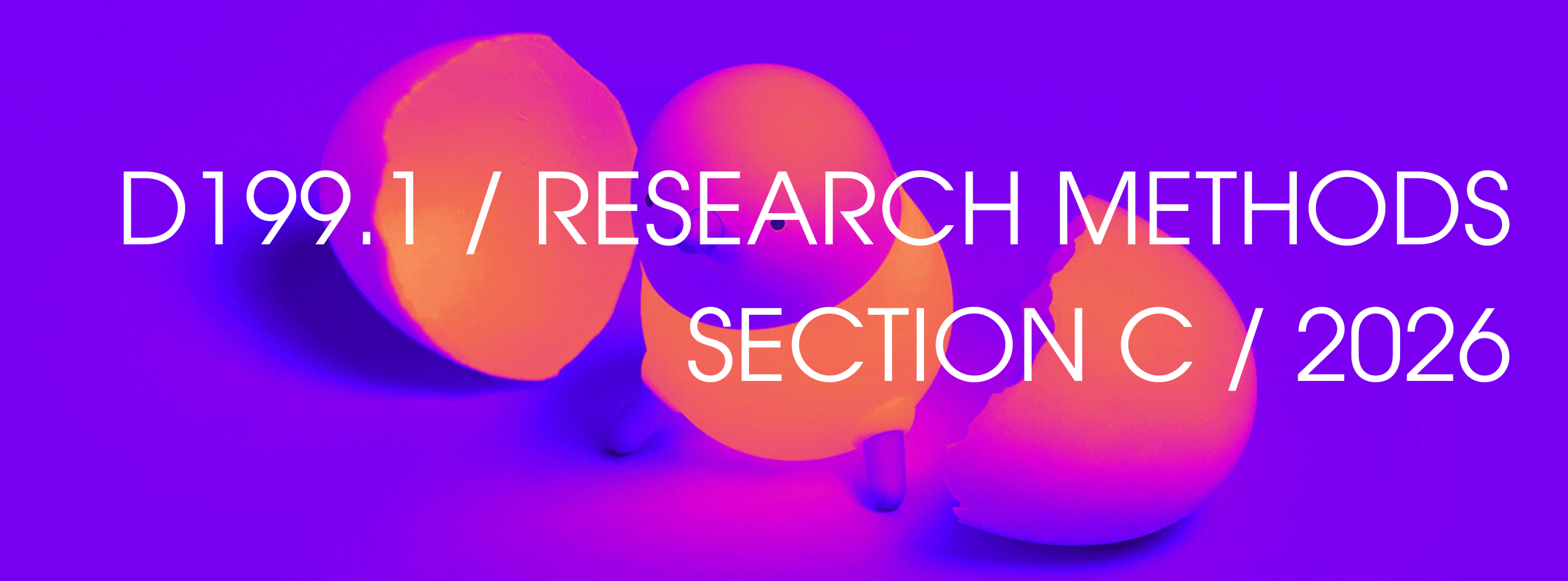 D 199.1 / Research Methods / Section C / 2026