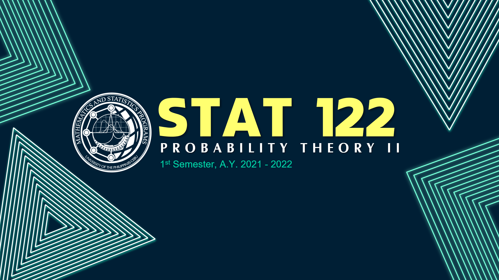 STAT 122 - PROBABILITY THEORY II