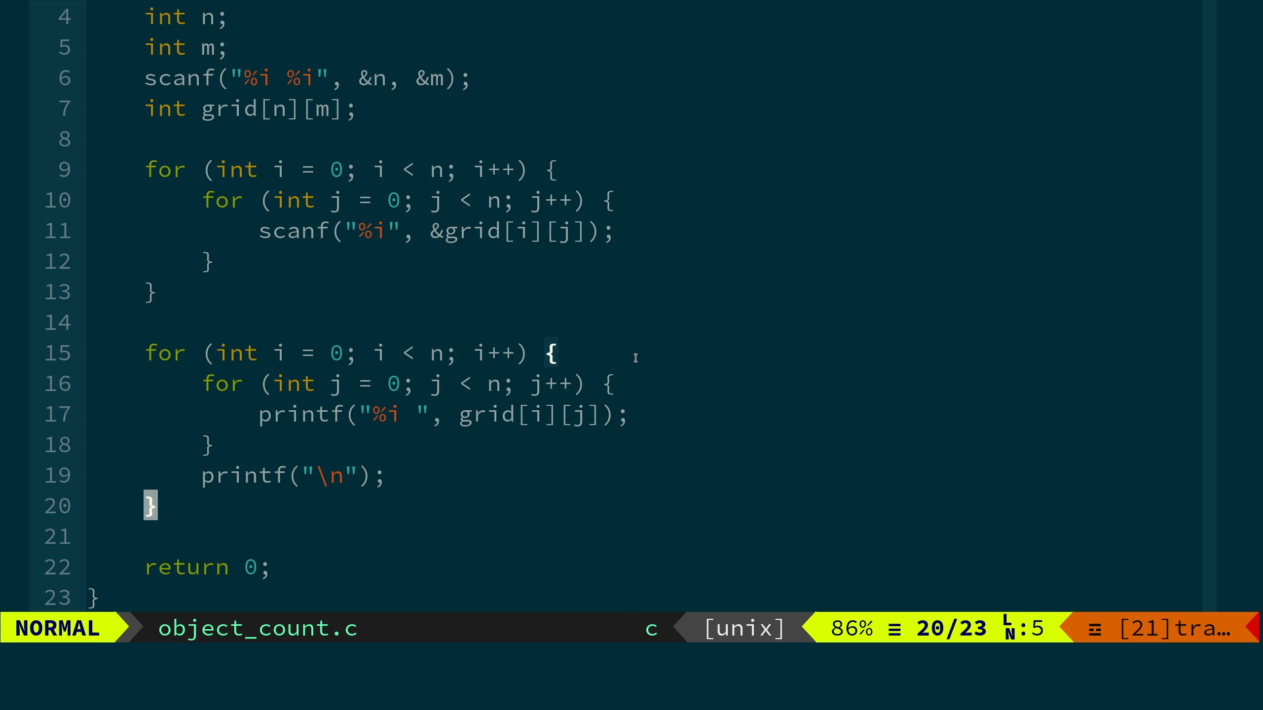 CMSC 21 - Fundamentals of Programming