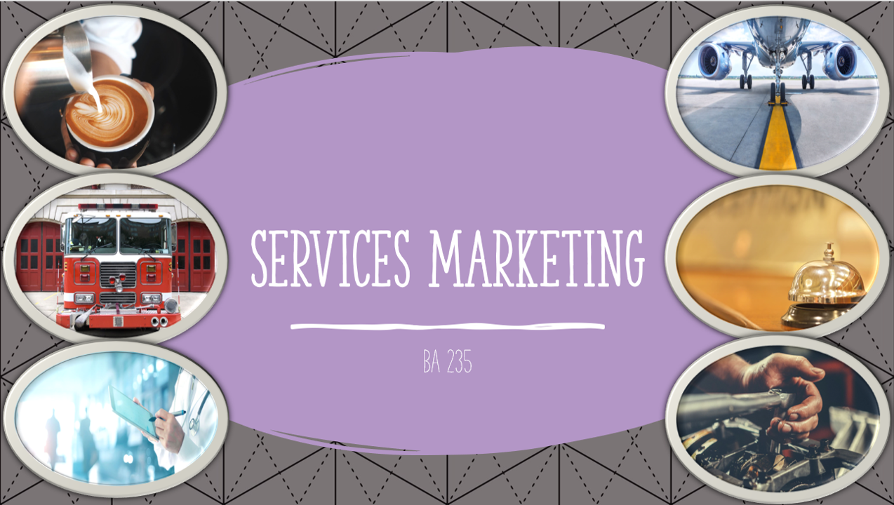 BA 235 Services Marketing and Management