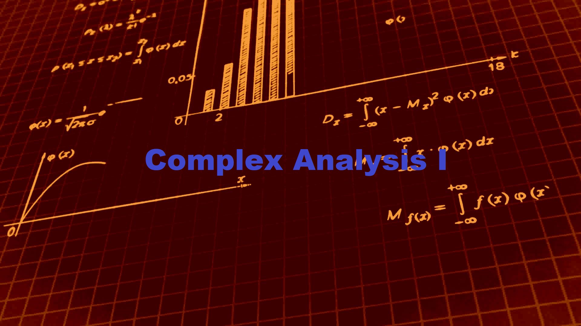 Complex Analysis I