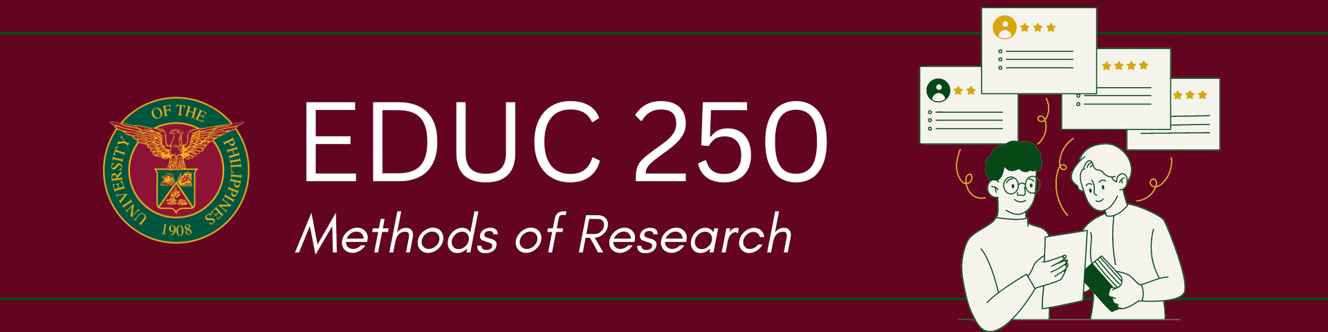 EDUC 250 - Methods of Research | T1, SY 2023-2024