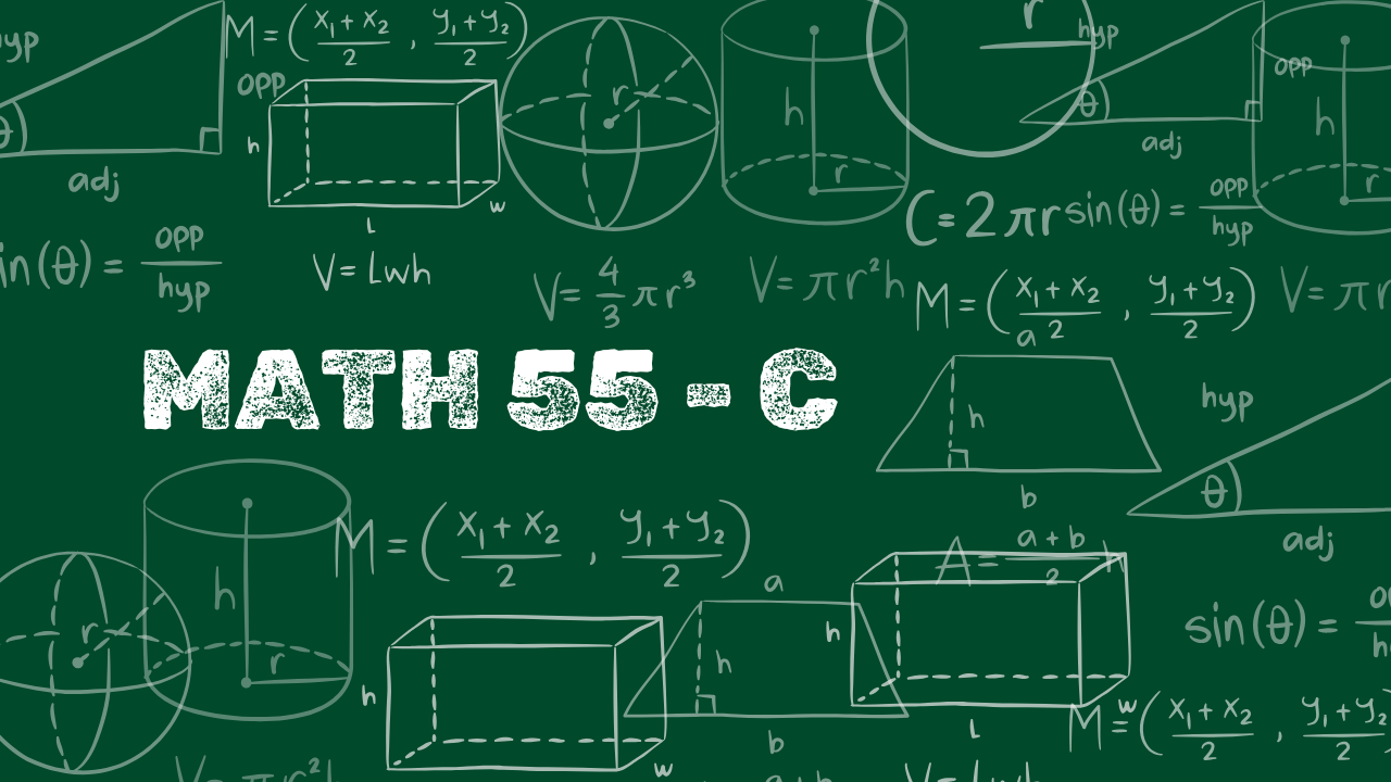 MATH 55: Elementary Analysis III | A.Y. 2025 - 2026 | Section C